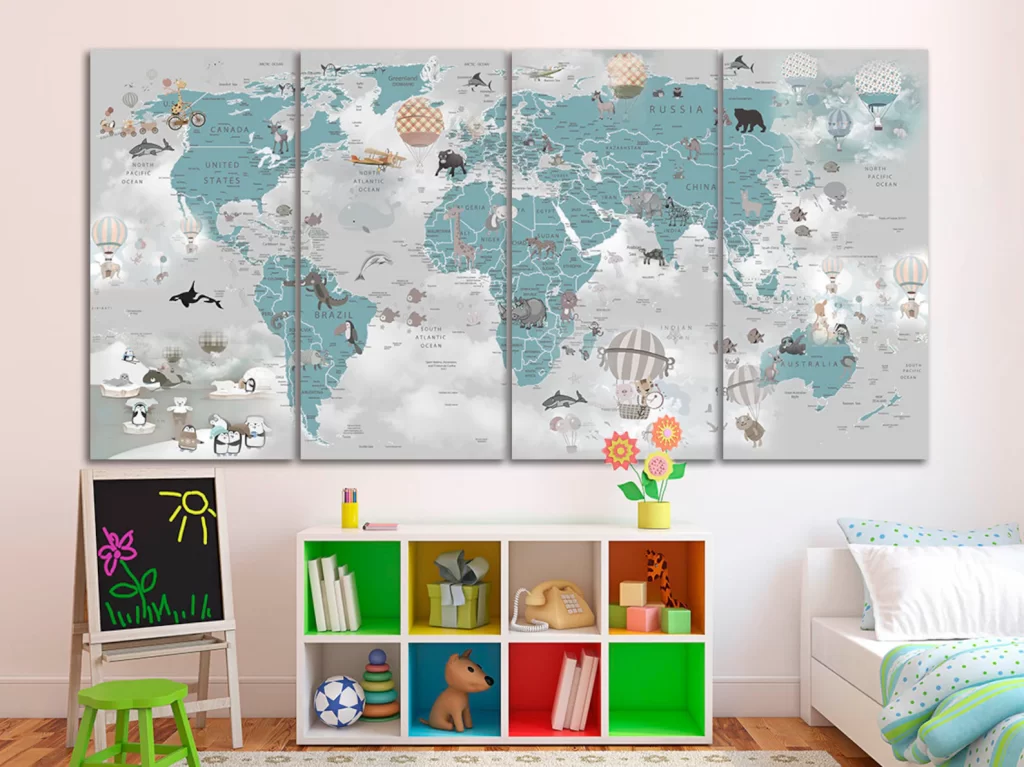 travel nursery art work